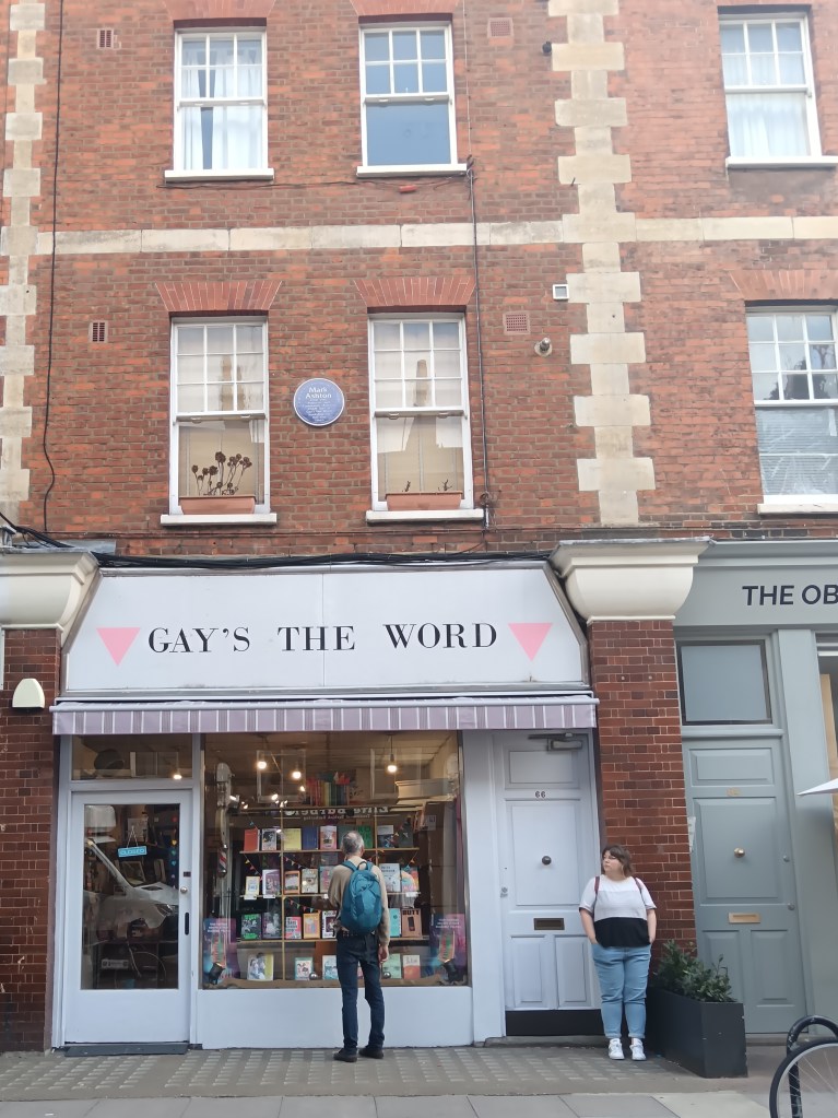 The shopfront of Gay's the Word