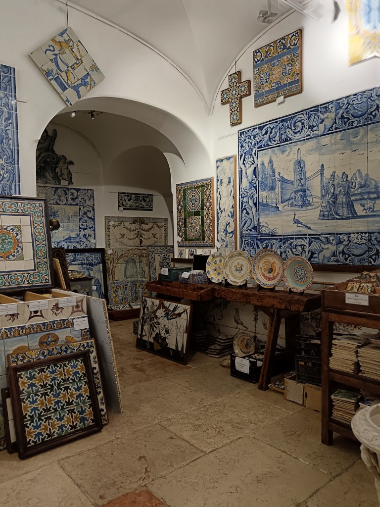 A ceramic tile shop