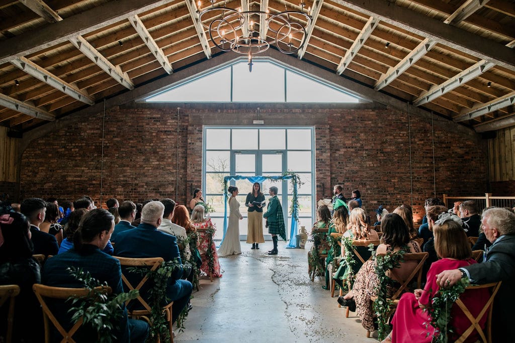 My sister's wedding ceremony