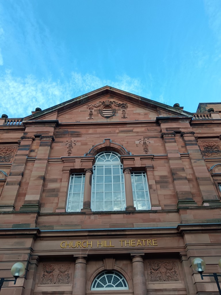 The facade of Church Hill Theatre