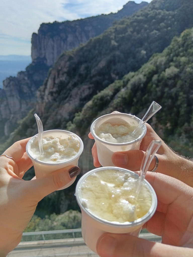 Mato with honey on top