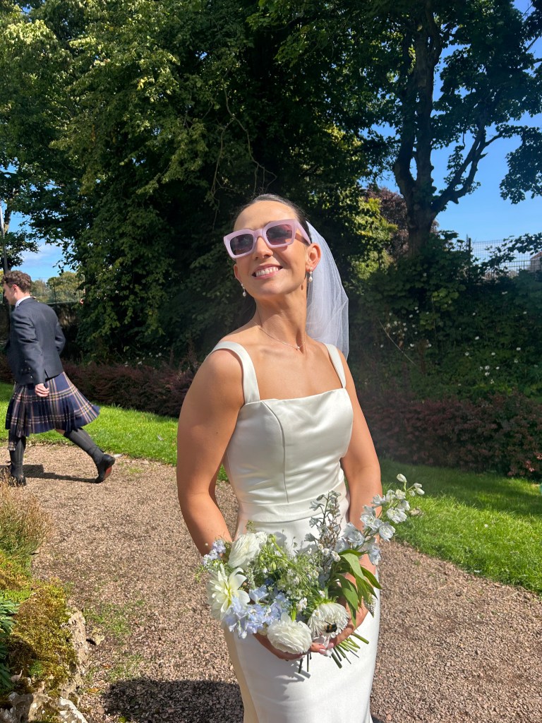 Hazel the beautiful bride