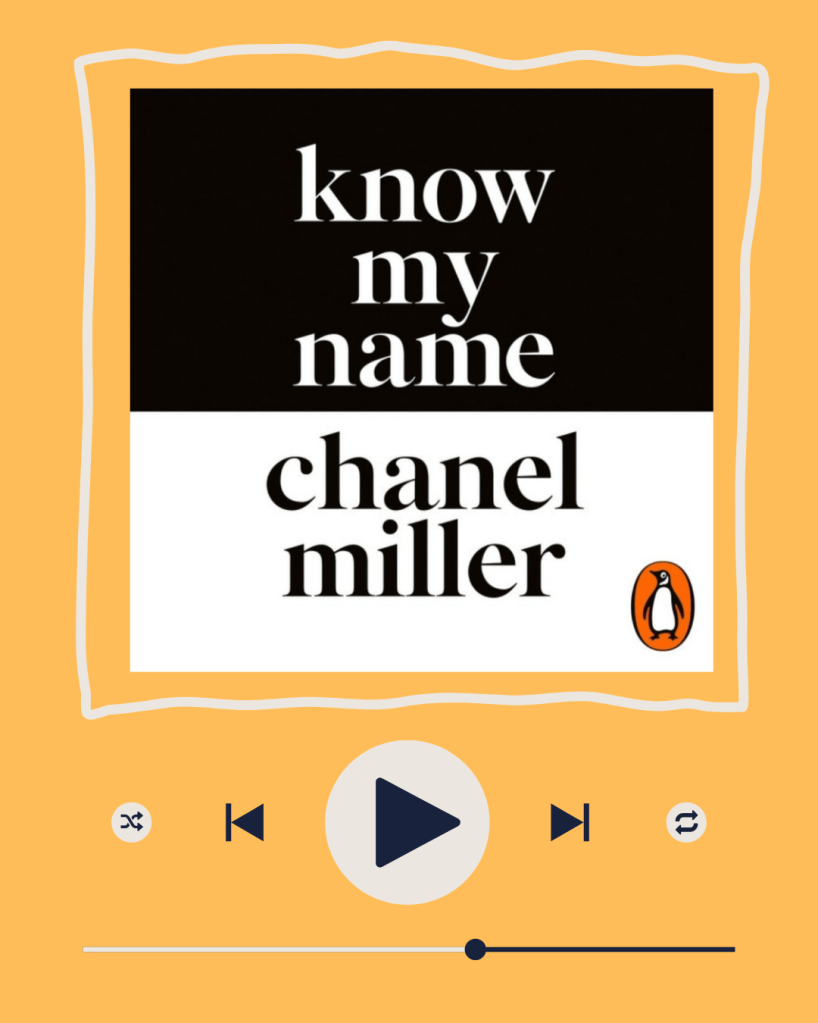 Graphic for the Know My Name audiobook