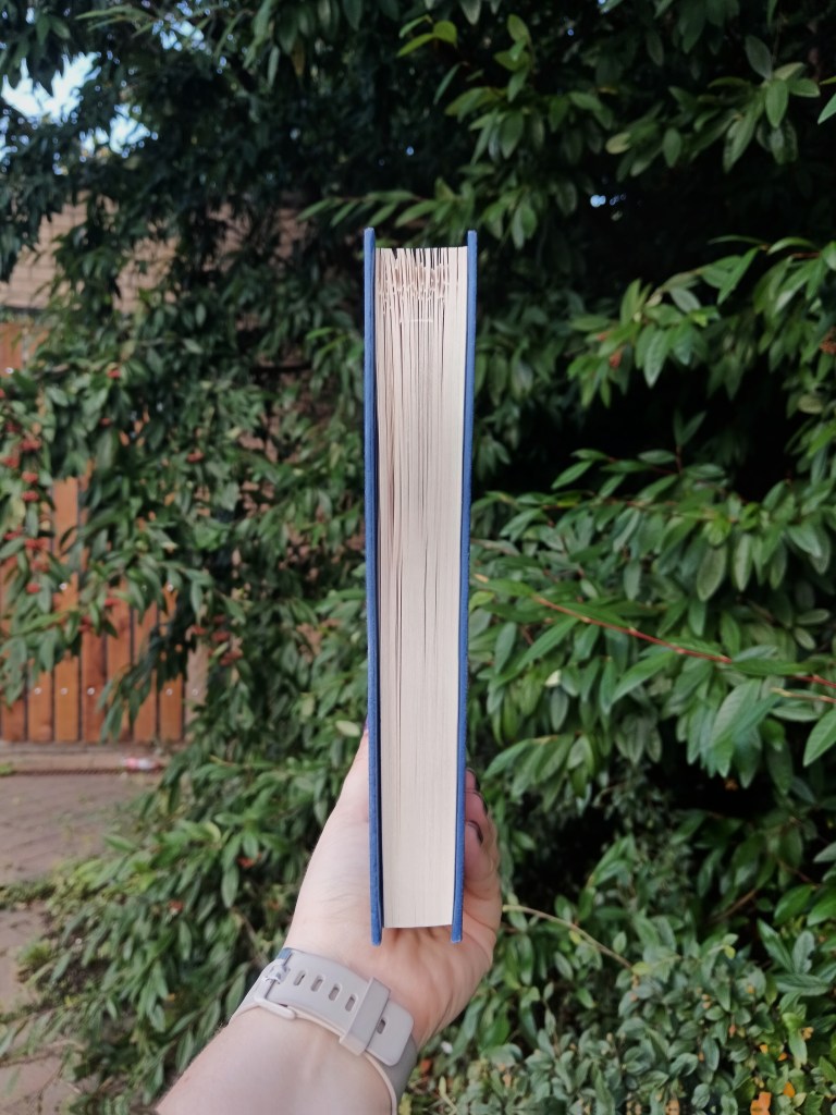 I show a book filled with dog eared pages