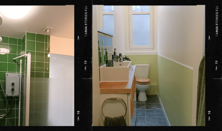 A few pictures of my new shower and bathroom