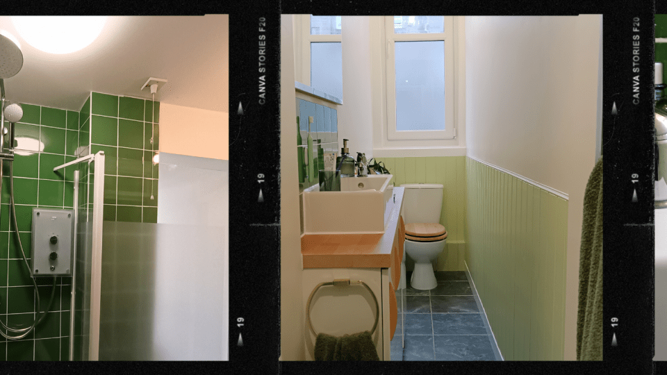 A few pictures of my new shower and bathroom