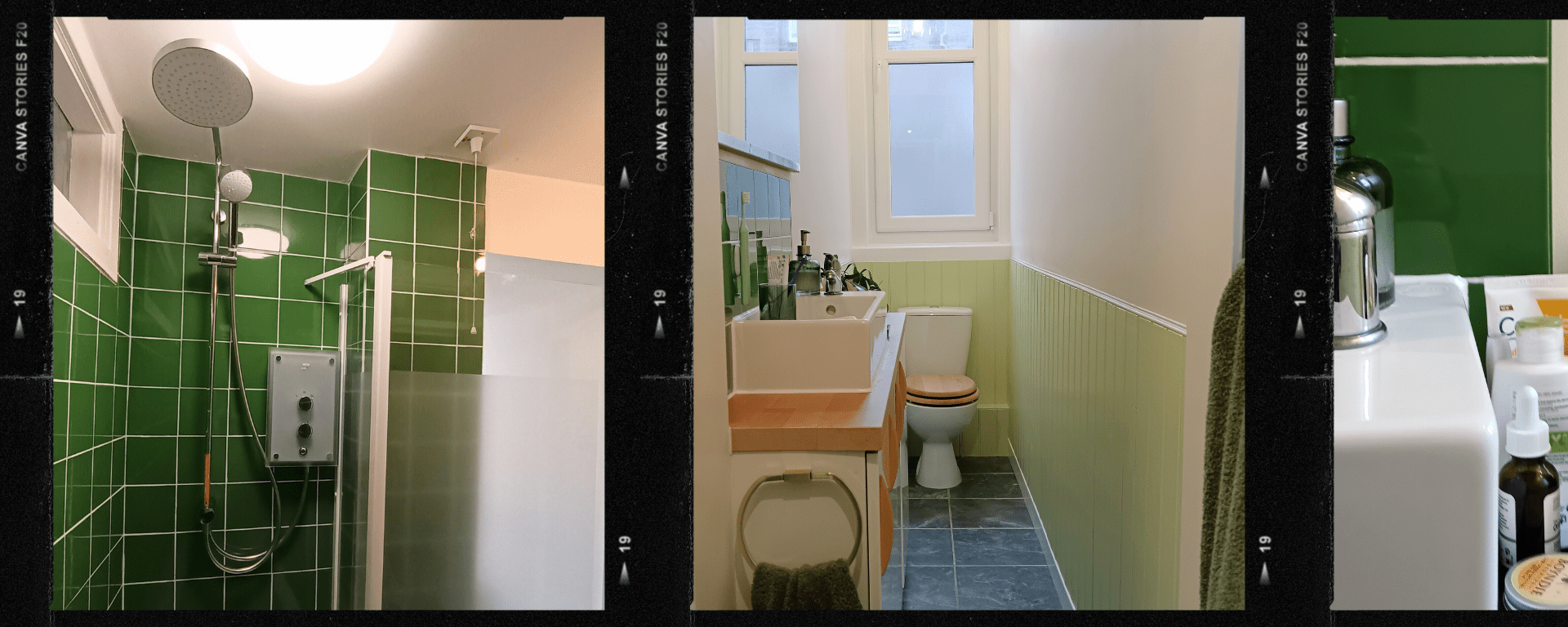 A few pictures of my new shower and bathroom