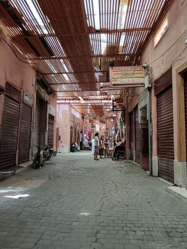 Empty market streets