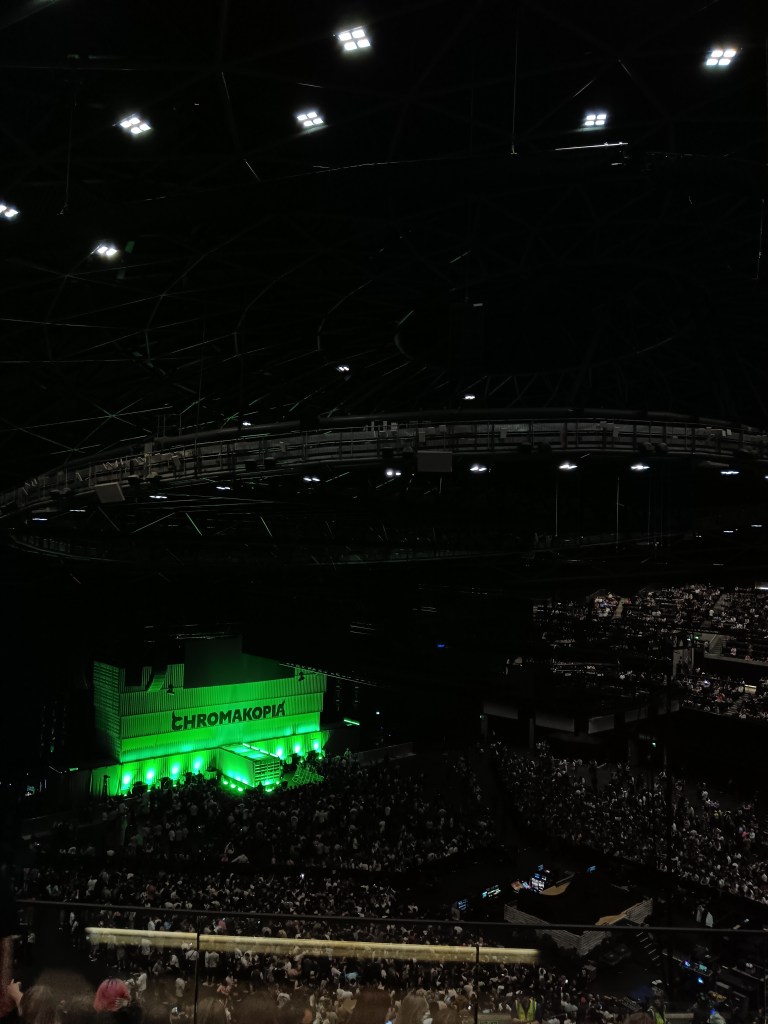 Chromakopia gig in an arena