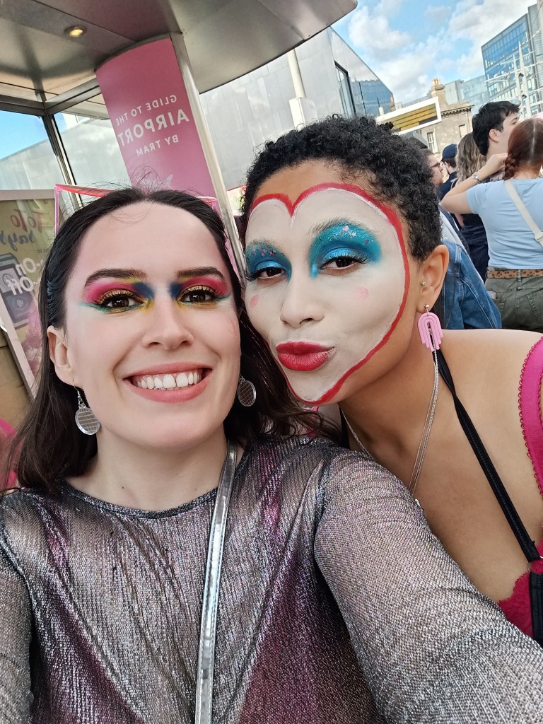 Dani and I made up for Chappell