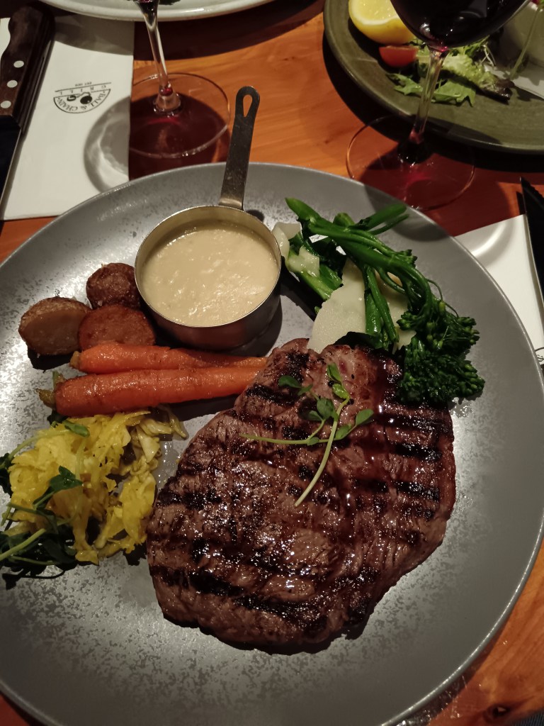 Delicious steak