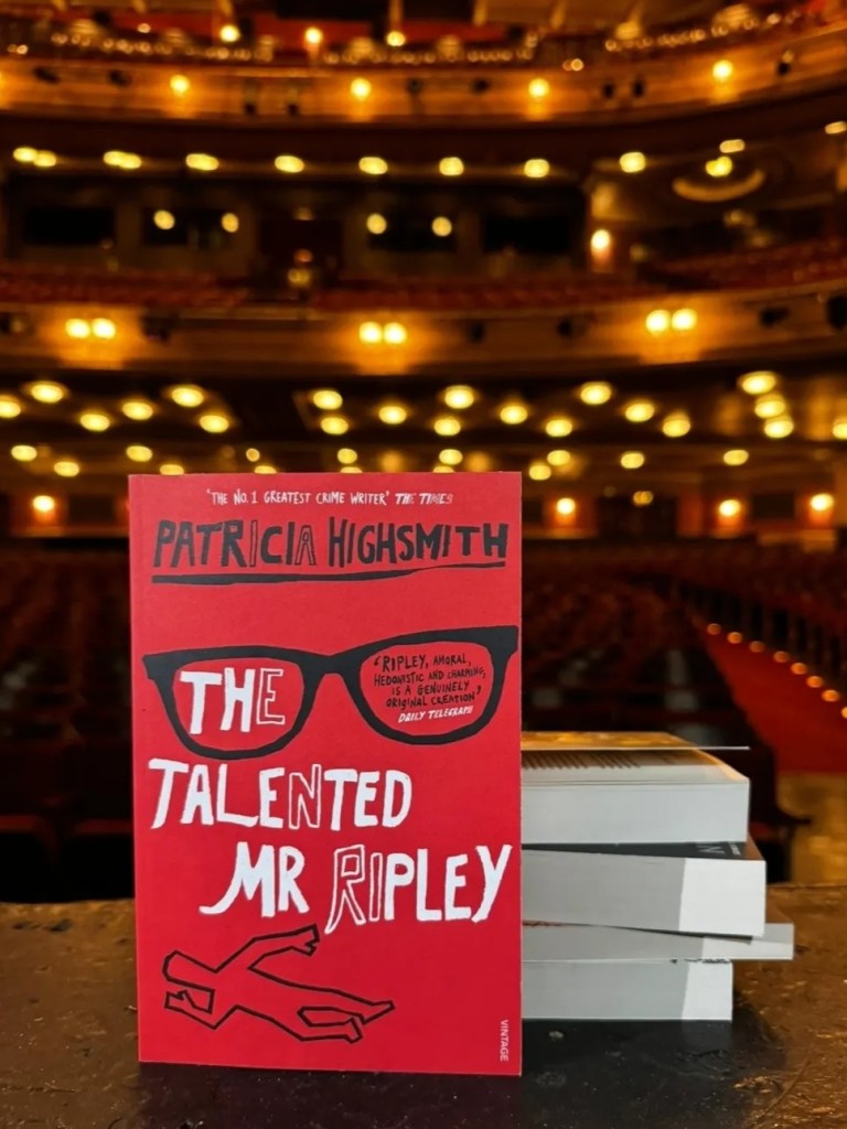 The Talented Mr Ripley stand in a theatre auditorium