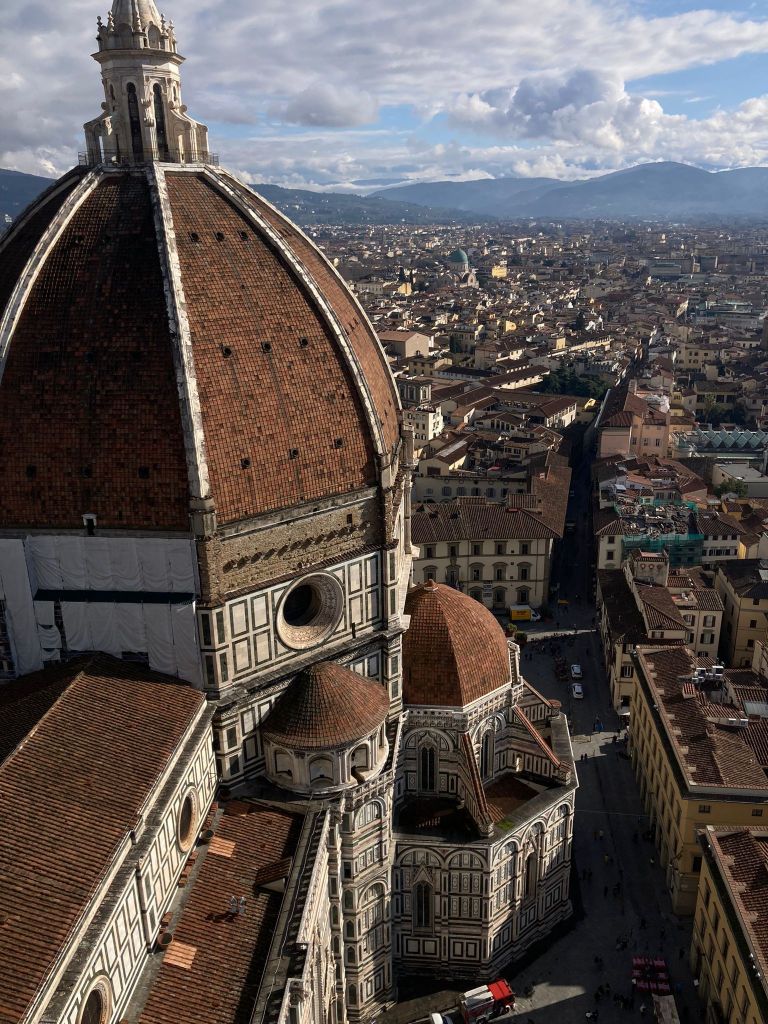 The Duomo and rooftops of Florence