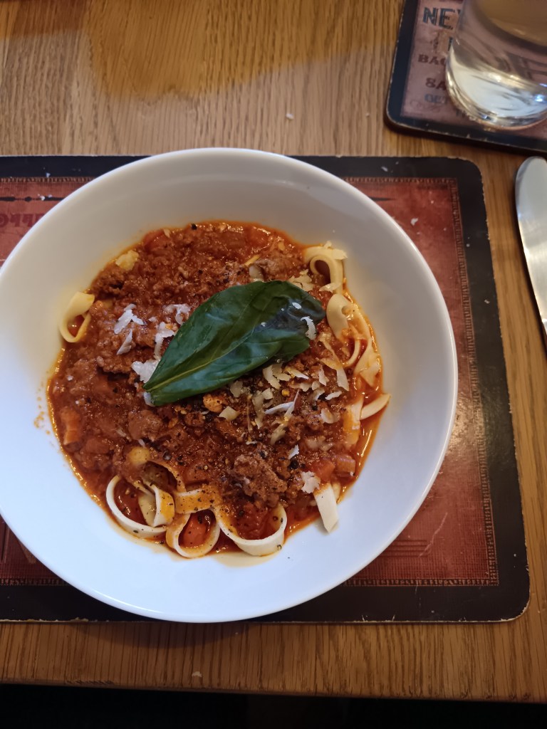 A tasty bowl of pasta