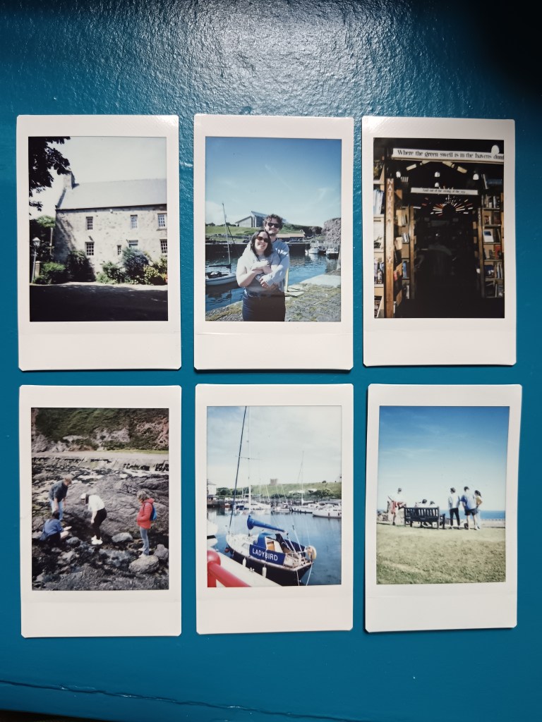 6 polaroid pictures of our travels